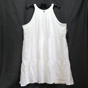 New with Tags Beautiful Old Navy White Eyelet sleeveless dress Size XXL